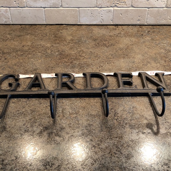 Other - Oil rubbed bronze  Metal Garden Wall Hook